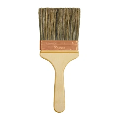 Imagen de ProDec Pincel de Pared Profesional cerdas puras 5 Pulgadas para Pintura rápida con Pinturas emulsión en Paredes y techos como un Cepillo Salpicaduras enlucido, 125 mm