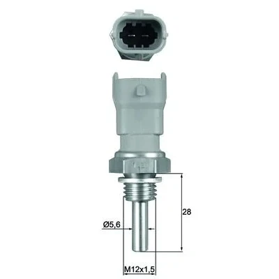 Imagen de MAHLE ORIGINAL TSE 10 Sensor de Temperatura del Refrigerante con junta OPEL: Corsa B Hatchback, Astra G CC, Vectra Berlina, ALFA ROMEO: 156 Berlina