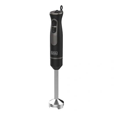 Imagen de BLACK+DECKER BXHBA800E Batidora de mano, 800W, regulador velocidades, turbo, cuchillas inox, varilla inox desmontable, diseño ergonómico, incluye set completo accesorios