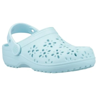 Imagen de Crocs Classic Floral Cut out Clog K, Obstrucción Unisex niños, Aquamarine, 34/35 EU