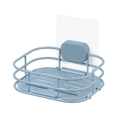 Imagen de Compactor Grena Azul jabonera, Metal, 14 x 12,5 10 cm