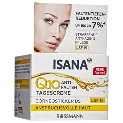 Imagen de ISANA Q10 Anti Falten Tagescreme 50 ml LSF 15