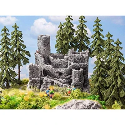 Imagen de NOCH Castle Ruin 15,5 x 10 cm, 12 cm High Castillo, Multicolor, Talla única (58609)