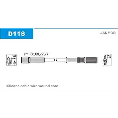 Imagen de Juego de cables encendido JANMOR D11S.P