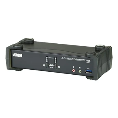 Imagen de Aten CS1922 2 puertos USB 3.0 4K DisplayPort KVM Switch Schwarz