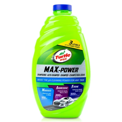 Imagen de TURTLEWAX Car Wash Max Power 53381 Detergente para pintura Botella 1.42L