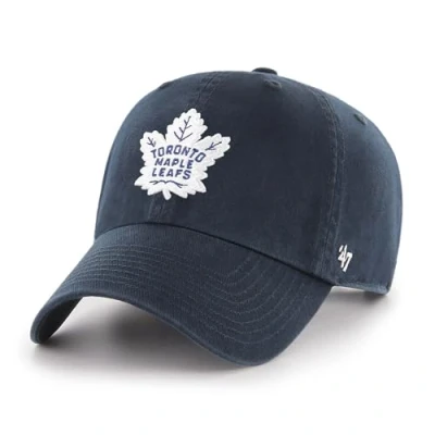 Imagen de 47 Brand Toronto Maple Leafs Adjustable Cap Clean Up NHL Navy One Size