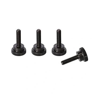 Imagen de PrecisionGeek Tornillo Para Pulgar de Hombro Acero Ennegrecido M8 x 19mm L 28mm 4pz