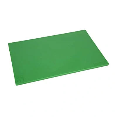 Imagen de Hygiplas Tabla de cortar en color verde, baja densidad, 10 x 300 450 mm