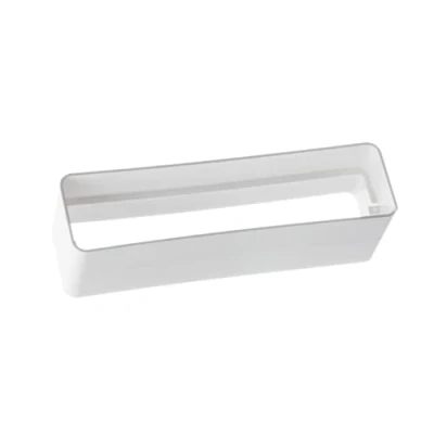 Imagen de 220x55mm Conector para Conductos Junta Rectangular Sistemas de Ventilación Canal Plano PVC