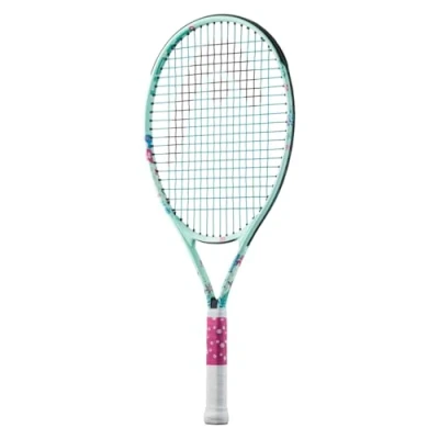 Imagen de HEAD Unisex Youth Coco 23 Raqueta de Tenis (6 8 años), Color Rosa y Azul Claro