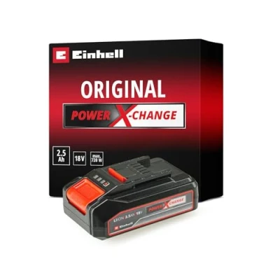 Imagen de Einhell Batería de iones litio 18 V 2.5 Ah Power X Change (universalmente compatible con todas las herramientas eléctricas y máquinas jardín PXC)