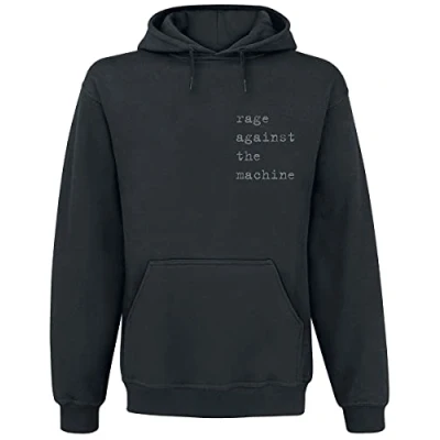 Imagen de Rage Against The Machine FTBK Hombre Sudadera con Capucha Negro M