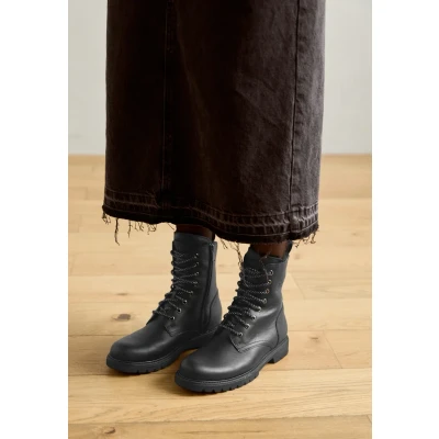 Imagen de Panama Jack Frisia Botines con cordones, Mujer, Talla: 41, Black Zapatos