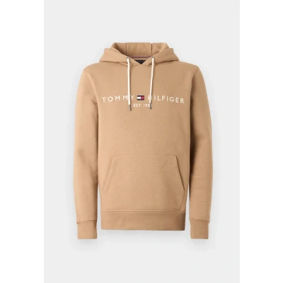 Imagen de Tommy Hilfiger LOGO Hoody Jersey con capucha, Hombre, Talla: Small, Timeless camel