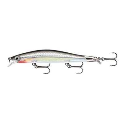 Imagen de Rapala Bx Brat Material Cuerpo de Balsa Señuelo Pesca en Agua Dulce Profundidad Nado 0,9m 5cm/10g Hecho Estonia Blue Ghost, Unisex Adult, Silver, 12 cm / 14 g