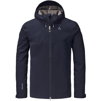 Imagen de Schöffel Chaqueta Ankelspitz M 2L Lluvia, Azul Marino, 48 para Hombre