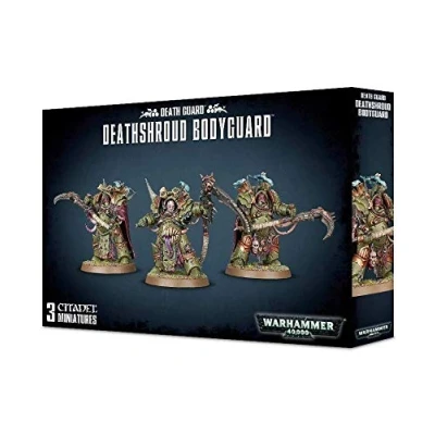 Imagen de Games Workshop Warhammer 40k Death Guard Deathshroud Bodyguard 99120102073, Color Negro
