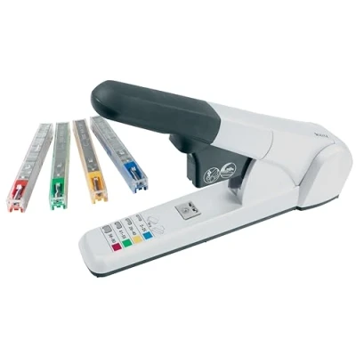 Imagen de Leitz 55510084 Grapadora de mano (75 x 300 140 mm), color plateado