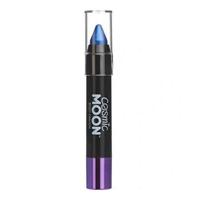 Imagen de Cosmic Moon Maquillaje Metálico de Barra Pintura/Crayón para el Cuerpo y la Cara 3.5g ¡Crea fácilmente diseños metálicos como un profesional! Azul