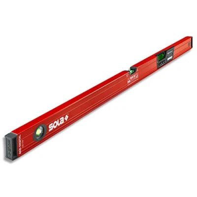 Imagen de SOLA RED 120 digital Nivel con Bluetooth de burbuja LCD Control remoto mediante smartphone y aplicación Inclinómetro IP65