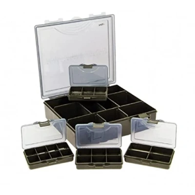 Imagen de Sistema de Tacklebox 4+1 Negro Caja señuelos
