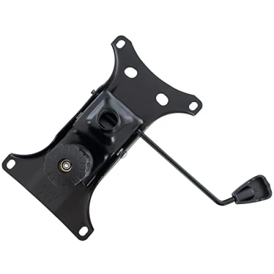 Imagen de CLP Mecanismo De Control para Silla Oficina I Placa Base Metálica con Palanca Ajuste Altura &amp; Inclinación, Color:Negro