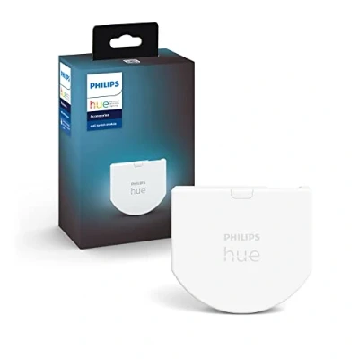 Imagen de interruptor inalámbrico Philips Hue, Módulo de pared, IP20, Clase III, Blanco