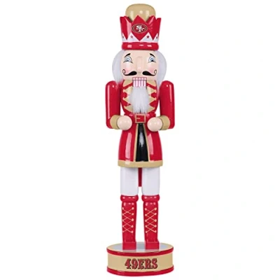 Imagen de FOCO San Francisco 49ers NFL Cascanueces (madera, 35 cm)