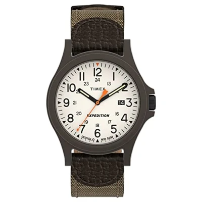 Imagen de Timex Expedition Acadia Reloj para hombre de correa cuero 40mm TW4B23700