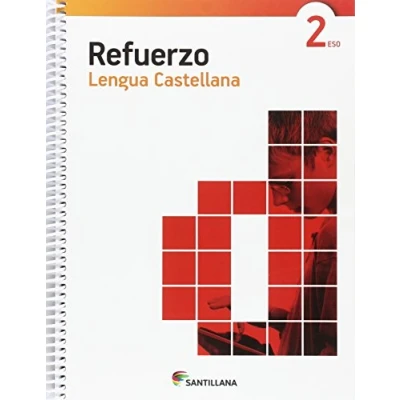 Imagen de CUADERNO REFUERZO LENGUA CASTELLANA 2 ESO 9788468086606 (SABER HACER)