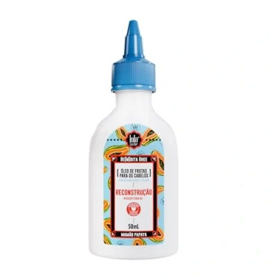 Imagen de Lola Cosmetics Be(m) dita Ghee Aceite Reconstrucción Papaya y Queratina Vegetal 50ml Reparación Intensiva para Cabello Dañado