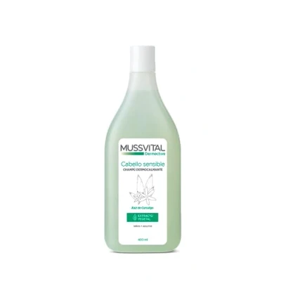 Imagen de MUSSVITAL Dermactive, Champú Sensible, Cabello Delicado, Curculigo, Para Niños y Adultos, 400 ml