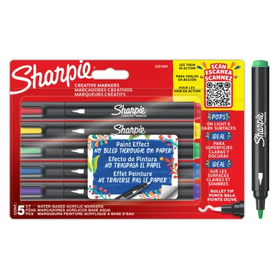 Imagen de Sharpie Creative Marker Colores Surtidos 5pc
