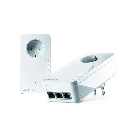 Imagen de Devolo Magic 2 LAN Triple Starter Kit G.hn 3X RJ 45 Pack 8510
