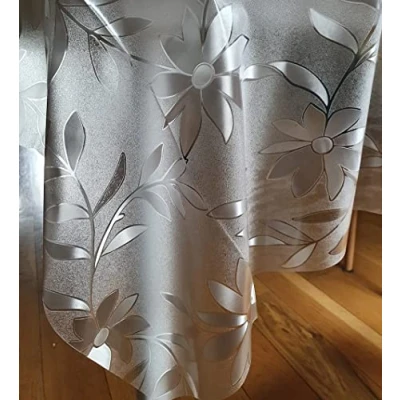 Imagen de Mantel de PVC Transparente, Hule, Protector Mesa, Rectangular 140 x 240cm