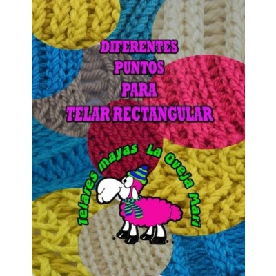 Imagen de diferentes puntos para telar rectangular: manual de rectangular