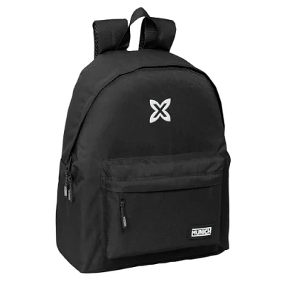 Imagen de Safta MUNICH BÁSICOS Day Pack Infantil, Mochila Calidad y Máxima Resistencia, Cómoda Versátil, 33x15x42 cm, Color Negro