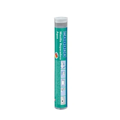 Imagen de WEICON Masilla Reparadora Aqua 115 g de 2 componentes Sistema resina epoxi para aplicaciones bajo agua