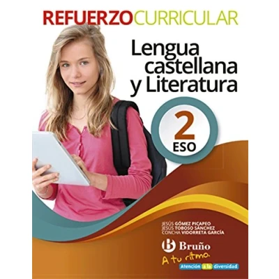Imagen de A tu ritmo Refuerzo Curricular Lengua Castellana y Literatura 2 ESO (Refuerzo ESO)