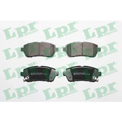 Imagen de LPR 05P1673 Juego de pastillas freno SUZUKI: SWIFT 4, Baleno II Hatchback, MAZDA: 2 Berlina, SUBARU: JUSTY 4