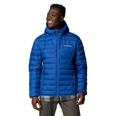 Imagen de Columbia LAKE 22 Hooded Jacket Chaqueta de plumas, Hombre, Talla: Medium, Mountain blue