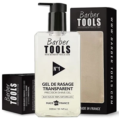 Imagen de Gel de afeitar transparente, 300ml BARBER TOOLS