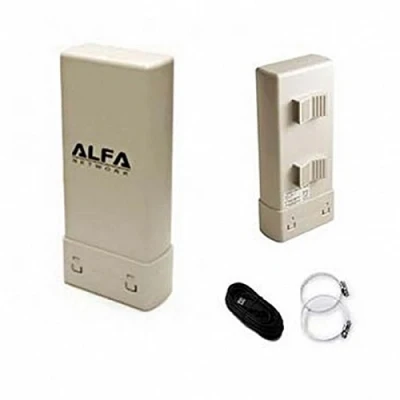 Imagen de Adaptador Usb Wifi 12dbi Alfa Network Ubdo uv t8 Externo Chipset Realtek Rtl8188eus 2.4ghz Cable 8 Metros