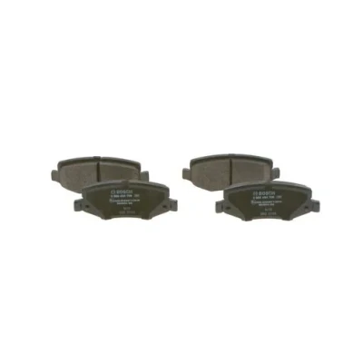 Imagen de BOSCH 0 986 494 706 Juego de pastillas freno Low Metallic con avisador acústico desgaste Chapa antichirridos JEEP: WRANGLER 3, Cherokee IV