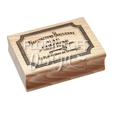 Imagen de Florilèges Design Sello de madera, Dimensions : 5 x 7 cm