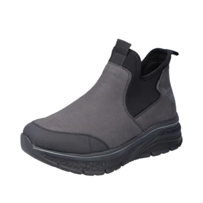 Imagen de Rieker 48083, Botas Estilo Chelsea Mujer, Gris, 38 EU