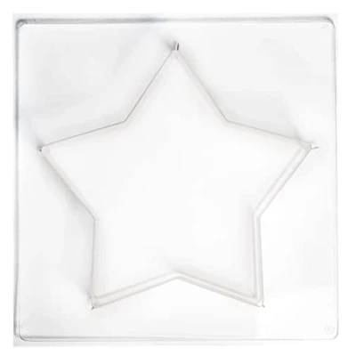 Imagen de Rayher Molde estrella, 21,5 x cm, reutilizable, para manualidades y alimentos, 36038000