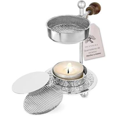 Imagen de Varillas de incienso con colador, quemador incienso, versátil y resistente para aromaterapia, colador accesorio
