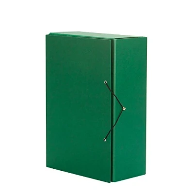 Imagen de PARDO 879558 Carpeta de proyectos con gomas, 120 mm, color verde